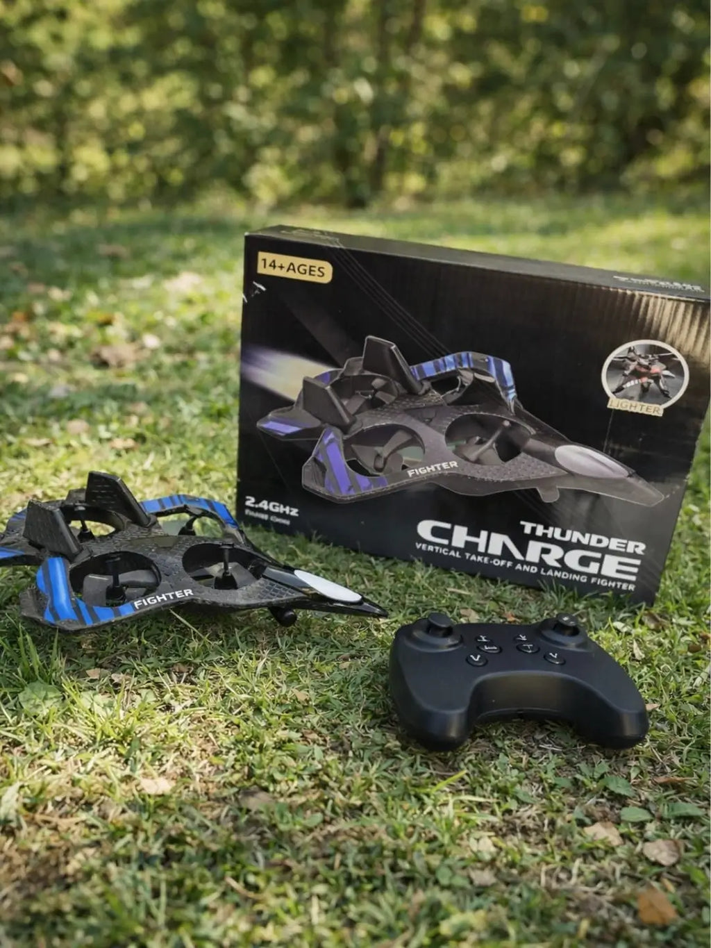 Thunder Charge RC Fighter Jet – 2.4G Remote Control Toy