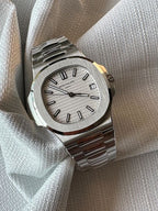 Orex Phantom Silver – Luxury Stainless Steel Patek Philippe Watch for Men