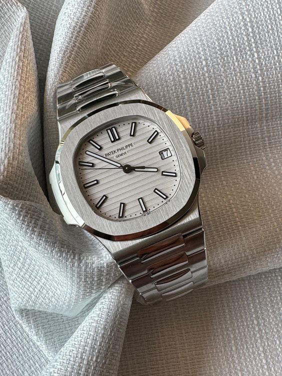Orex Phantom Silver – Luxury Stainless Steel Patek Philippe Watch for Men