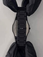 Black Arabic Aura Luxury Analog Watch – Premium Minimalist Design