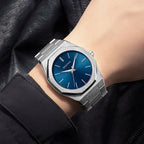 Luxury Stainless Steel Men Watch-Water Proof Decent wrist Quartz Watch
