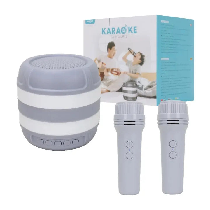 Karaoke Speaker – Portable Bluetooth Wireless Speaker with Mic for Music & Singing