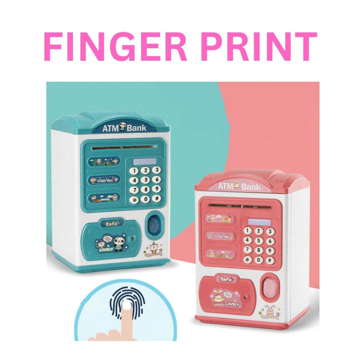 Creative Money Box ATM Bank Toy for Kids