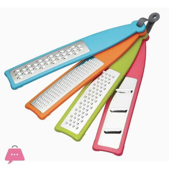 6-Piece Fruit & Vegetable Shaver Set – High Quality Kitchen Grater & Slicer Secondary image
