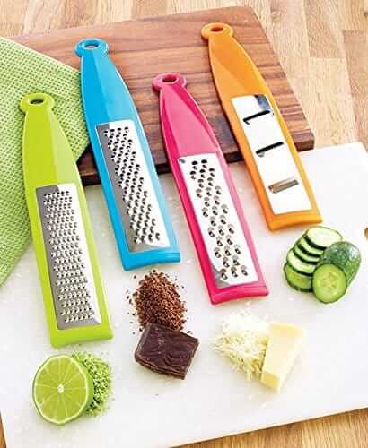 6-Piece Fruit & Vegetable Shaver Set – High Quality Kitchen Grater & Slicer