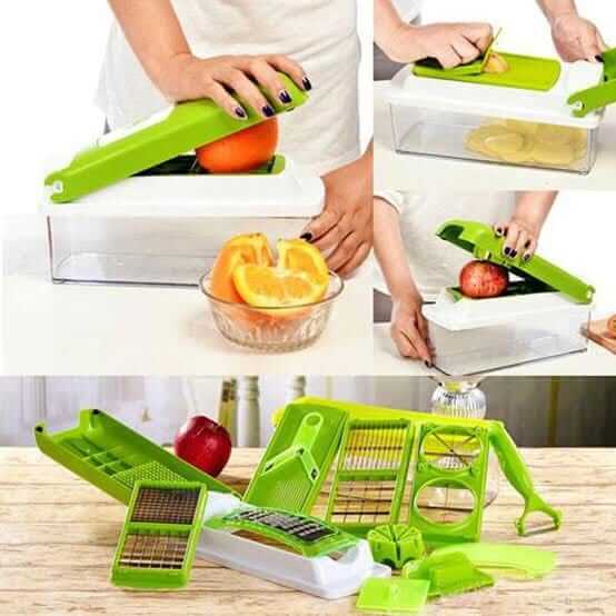 Precision Vegetable Chopper – Manual Kitchen Cutting & Chopping Tool