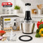 Multi-Functional 2L Food Chopper – Manual Vegetable Grater & Slicer