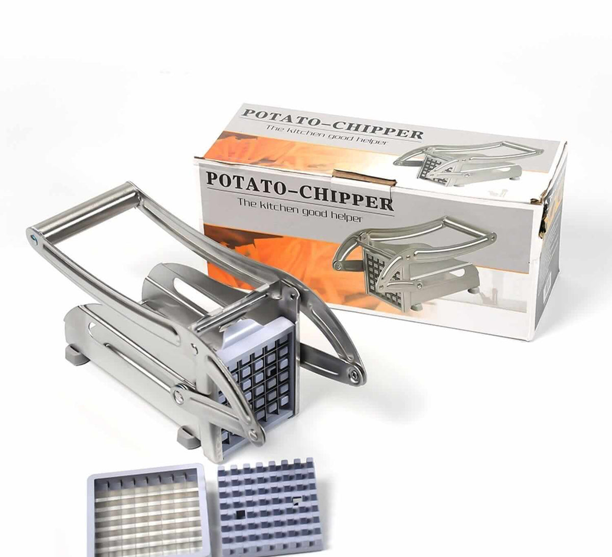 Potato Chipper & French Fry Cutter – Manual Kitchen Vegetable Cutter Main image