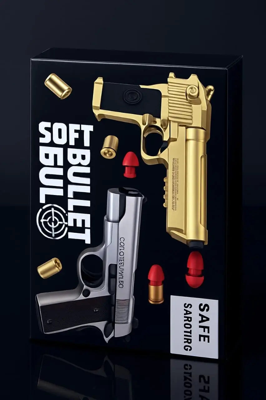Kids Safe Shooting Toy – Foam Bullet Blaster Gun for Fun Play Main image